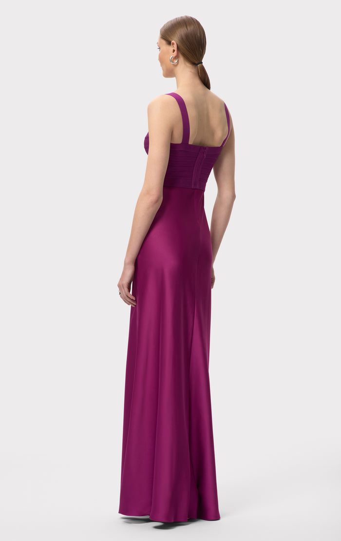 Hérve Léger THE SAMANTHA GOWN VERBENA