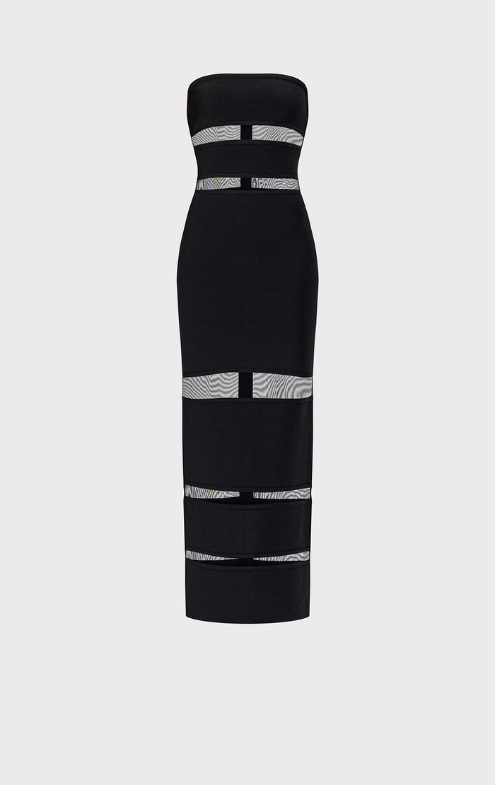 Hérve Léger THE VERA GOWN BLACK