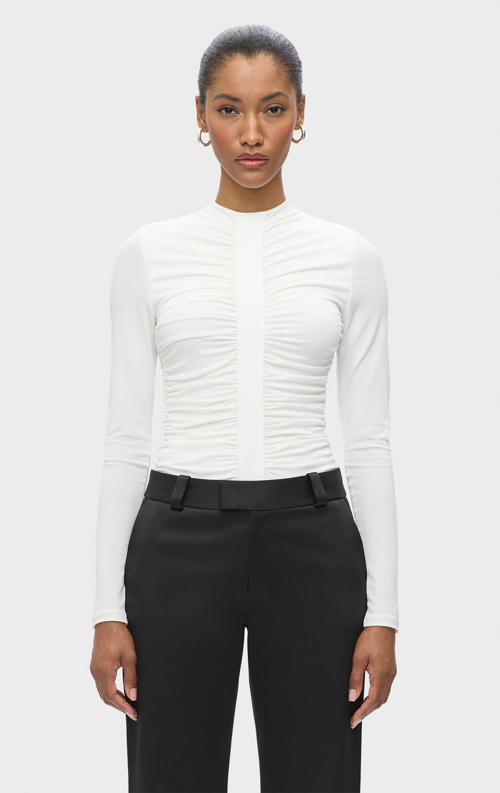 Hérve Léger THE VERONICA TOP ALABASTER