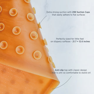 Hevea Baby Bath Mat In Natural Rubber - Baby