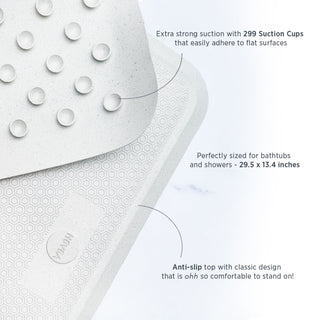 Hevea Big Bath Mat In Natural Rubber - Big