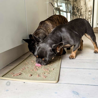 Hevea Dog Feeding Mat In Natural Rubber - Big