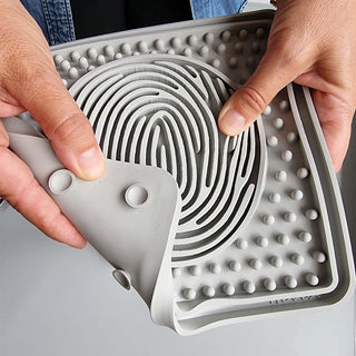 Hevea Dog Licking Mat In Natural Rubber