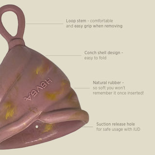 Hevea LOOP Menstrual Cup - Size 3 - Size 3