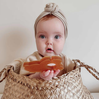Hevea Panda Teether In Natural Rubber