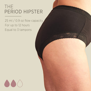 hevea Period Hipsters - M
