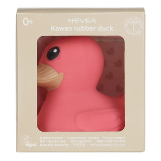 hevea Kawan Rubber Duck - Mini in Powerful Pink (Limited Edition Colour)