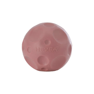 Hevea Moon Ball 2-in-1 Dog Activition & Fetch Toy In Natural Rubber