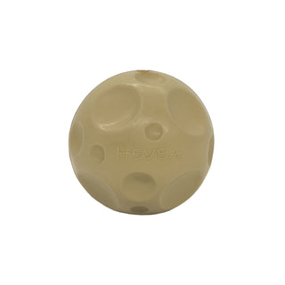 hevea Moon Ball 2-in-1 Dog Activition & Fetch Toy in Natural Rubber