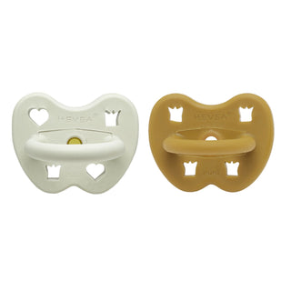Hevea Natural Rubber Pacifier AW24 - Round 3-36 Months