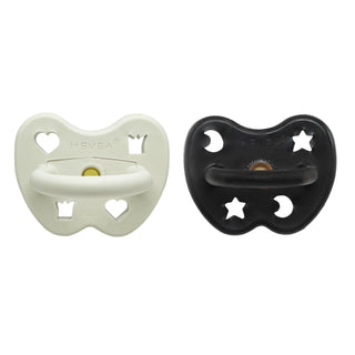 hevea Natural Rubber Pacifier AW24 - Round 3-36 months