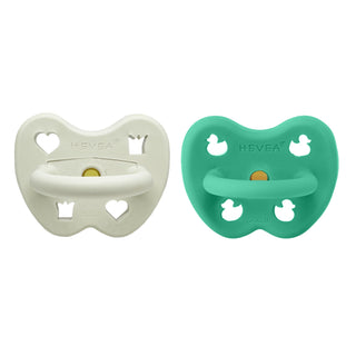 Hevea Natural Rubber Pacifier AW24 - Round 3-36 Months