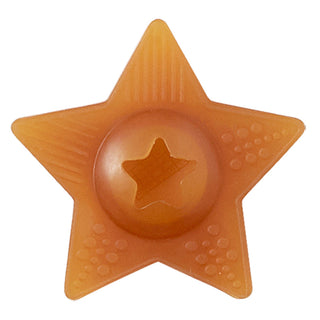 hevea Star Treat Dog Activation Toy in Natural Rubber