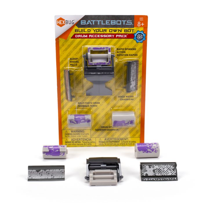 Hexbug HEXBUG BattleBots Build Your Own Bots - Drum Accessory Pack