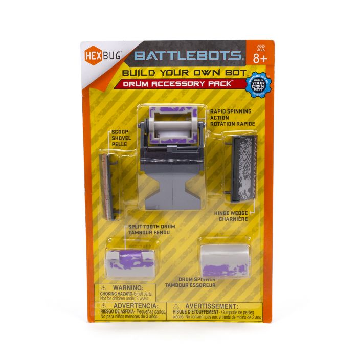 Hexbug HEXBUG BattleBots Build Your Own Bots - Drum Accessory Pack