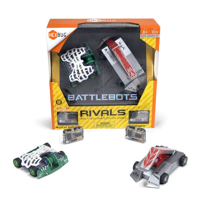 Hexbug HEXBUG BattleBots Rivals (Bronco And Witch Doctor)