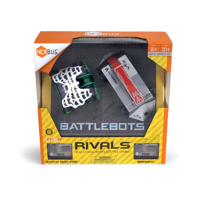 Hexbug HEXBUG BattleBots Rivals (Bronco And Witch Doctor)