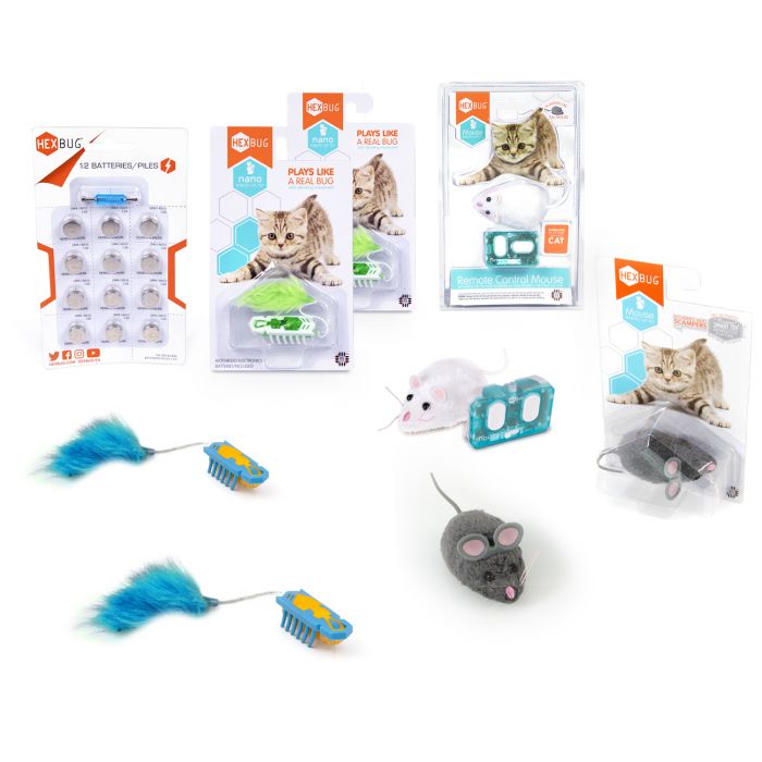 hexbug HEXBUG Deluxe nano® Cat Toy Pack Plus Remote Control