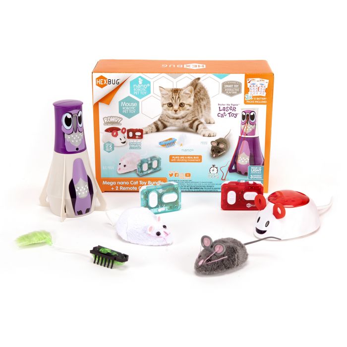 hexbug HEXBUG Mega Pet Cat Bundle