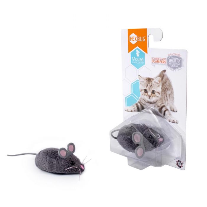 Hexbug HEXBUG Mouse Robotic Cat Toy (GREY)