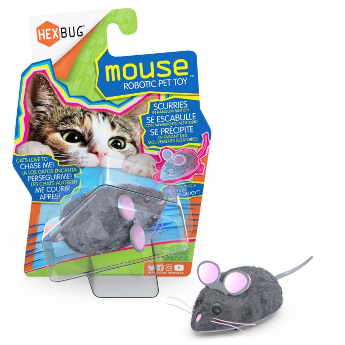 hexbug HEXBUG Mouse Robotic Cat Toy (GREY)