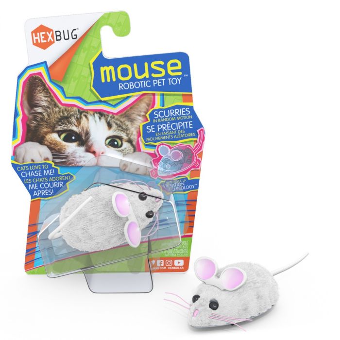 hexbug HEXBUG Mouse Robotic Cat Toy (WHITE)