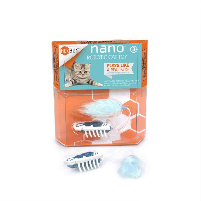 Hexbug HEXBUG Nano® Robotic Cat Toy (Blue & White)