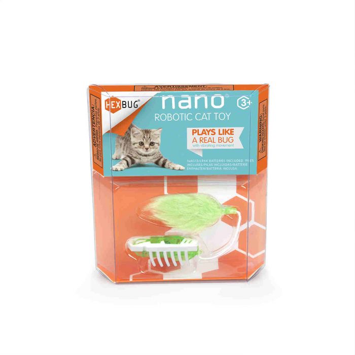 Hexbug HEXBUG Nano® Robotic Cat Toy (Green & White)