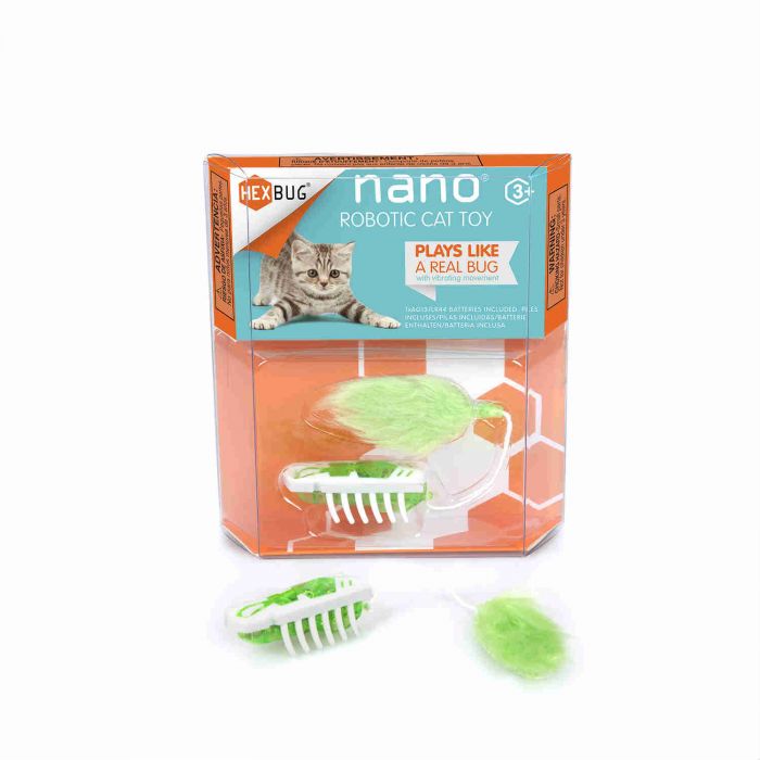 Hexbug HEXBUG Nano® Robotic Cat Toy (Green & White)