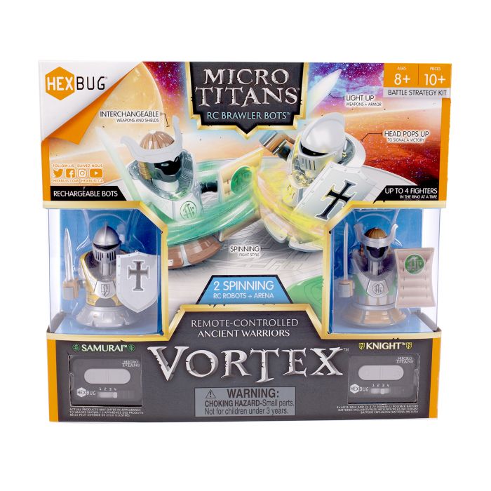 Hexbug HEXBUG Micro Titans Vortex (Knight Vs Samurai)