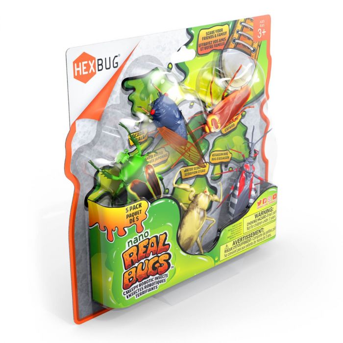 Hexbug Real Bugs Nanos 5-Pk