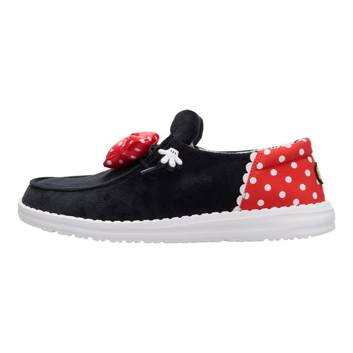 Hey Dude Disney Minnie Mouse Wendy Minnie Black/Red