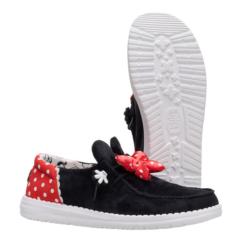 Hey Dude Disney Minnie Mouse Wendy Minnie Black/Red