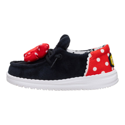Hey Dude Disney Minnie Mouse Wendy Toddler Black/Red