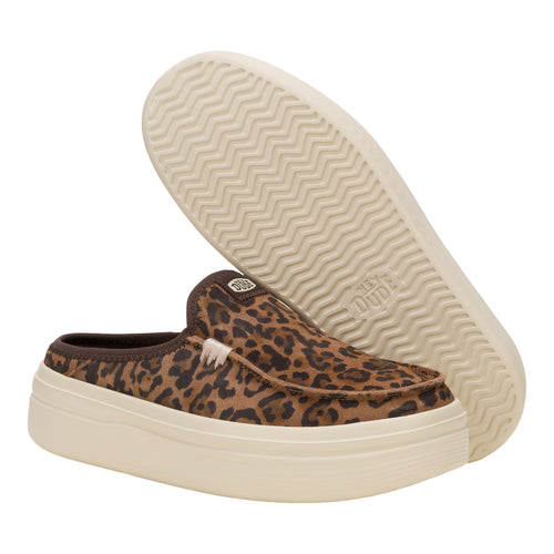 Hey Dude Austin Lift Classic Brown Leopard