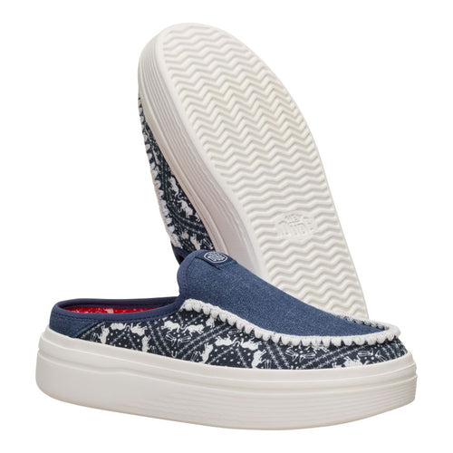 Hey Dude Austin Lift Denim Bandana Blue Denim