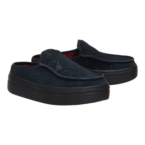 Hey Dude Austin Lift Hello Kitty Black/Black