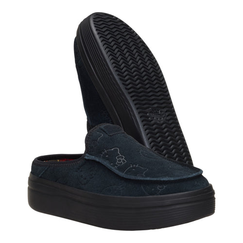 Hey Dude Austin Lift Hello Kitty Black/Black