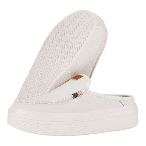 Hey Dude Austin Lift Leather Women White
