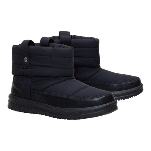 Hey Dude Camden Cuff Nylon Quilt Black/Black