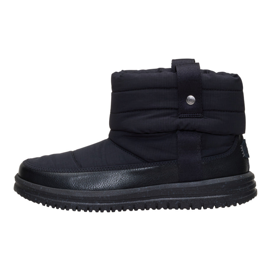 hey dude Camden Cuff Nylon Quilt Black/Black