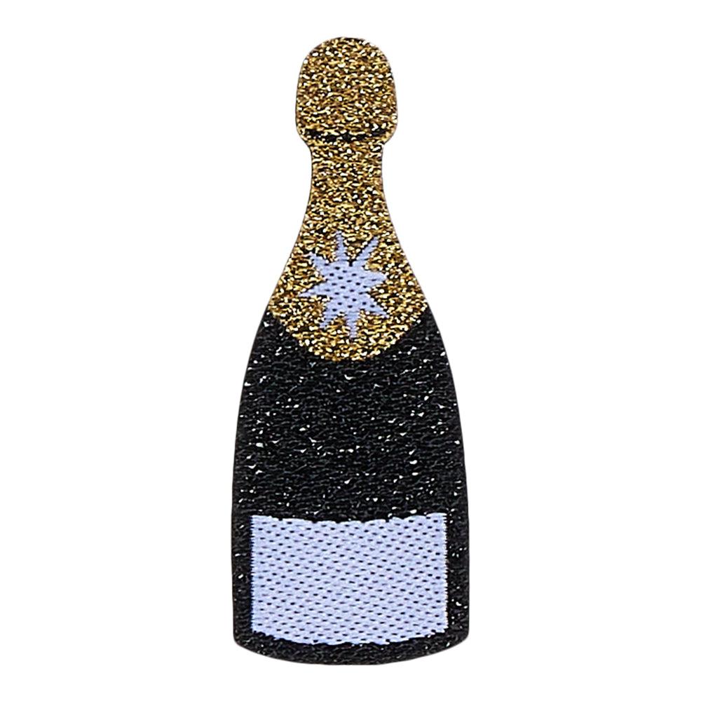 hey dude Champagne Bottle Patch Champagne Multi