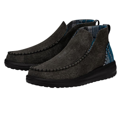 Hey Dude Denny Crafted Boot Black/Black