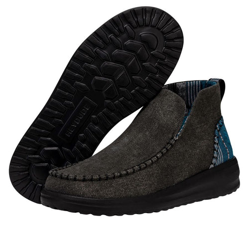 Hey Dude Denny Crafted Boot Black/Black
