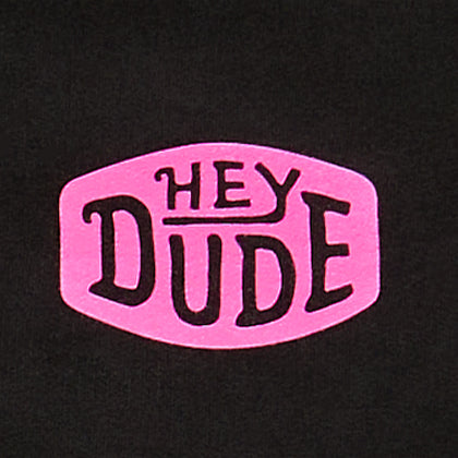 Hey Dude Go To Buckle Hoodie Black/Pink