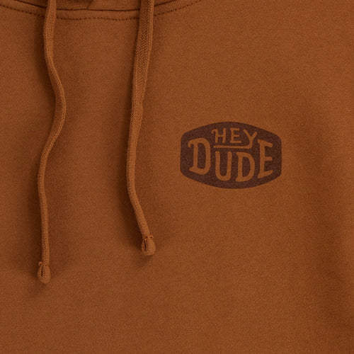 Hey Dude Go To Buckle Hoodie Saddle