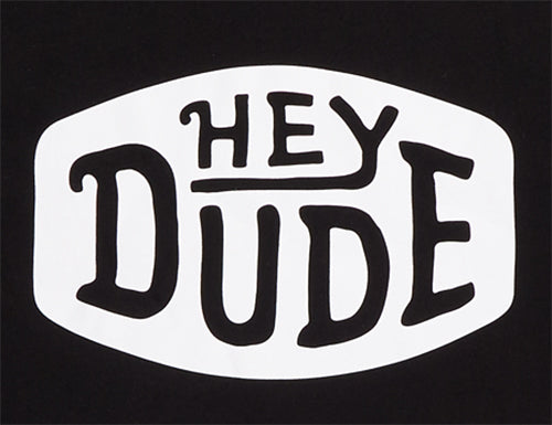 Hey Dude Go To Chest Buckle Tee Black