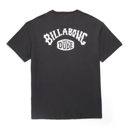 Hey Dude HD X Billabong Tee Black Oyster