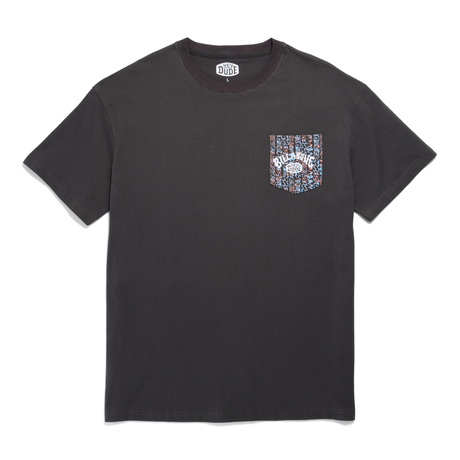 hey dude HD X Billabong Tee Black Oyster