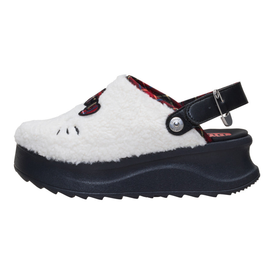 hey dude Hello Kitty Delray Clog White/Black